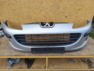 бампер передний Peugeot 407 1 поколение 2007, 1.6 л., 9HZ (DV6TED4), дизель, МКПП, универсал, передний привод, 9644644377