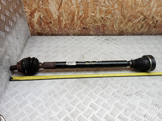 полуось передняя правая (приводной вал, ШРУС) Volkswagen Golf 5 поколение 2008, 1.9 л., дизель, 1K0407272FR, 1K0407452DX, 1K0407454BX, 2K0407272F, 1K0407272CC, 1K0407272GM, 1K0407452GX, 1K0407272GK, 1K0407272EC, 1K0407272DN, 1K0407456CX, 1Q0407272X, 1Q0407272
