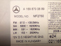 магнитола Mercedes-Benz B-Класс W245 2006, 1.5 л., M 266.920, бензин, правый руль, 1698700689, A1698700689 - фото №5