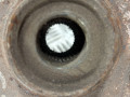 ступица передняя левая Volkswagen Passat B5 1998, 1.8 л., бензин, 8D0407257 - фото №4