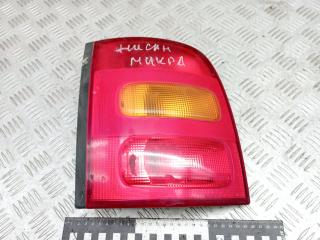 фонарь задний левый Nissan Micra 2 поколение (K11) 2001, хетчбэк 3 дв., 265556F600