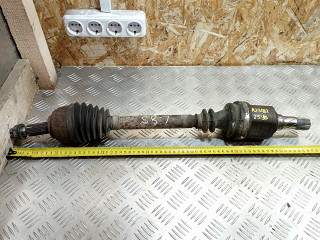 полуось передняя левая (приводной вал, ШРУС) Renault Megane 2 поколение 2005, 1.9 л., дизель, МКПП, универсал, 7711135420, 8200198016