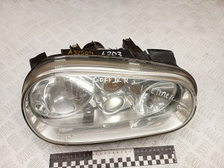 фара правая Volkswagen Golf 4 поколение 2002, 1J1941016K, 89307380