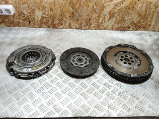 комплект сцепления Nissan Qashqai 1 поколение 2008, 1.5 л., K9K 282, дизель, МКПП, правый руль, C155967, C597104, C1044575, 2335400QAL, 1231000Q0J