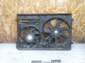 диффузор вентилятора Volkswagen Caddy 3 поколение 2008, 1.9 л., BLS, дизель, АКПП, 1K0121207AT, 1K0121205AB - фото №6
