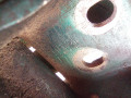 петля двери Audi 80 8C/B4 1992, 893833411 - фото №5