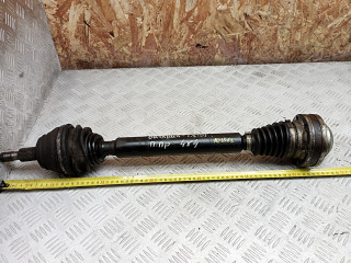 полуось передняя правая (приводной вал, ШРУС) Skoda Octavia 2 поколение (A5) 2007, 1.9 л., дизель, 1K0407272CR, 1K0407452TX, 1K0407454MX, 5Q0407272EQ