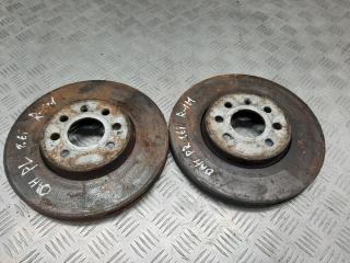 диск тормозной передний Opel Astra H 2007, 1.6 л., i