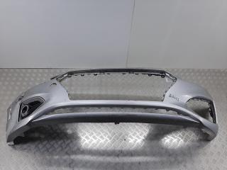 бампер передний Hyundai Solaris 1 поколение [рестайлинг] 2017, серебро