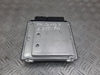 блок управления двигателем Volkswagen Caddy 3 поколение 2010, 1.9 л., TDi, дизель, -, 03G906016DM