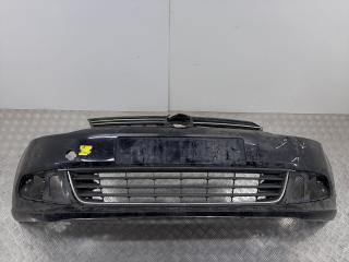 бампер передний Volkswagen Polo 5 поколение [рестайлинг] 2018, 6RU807221