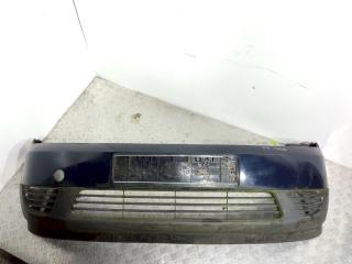 бампер передний Ford Fiesta 5 поколение [рестайлинг] 2007, темно-синий