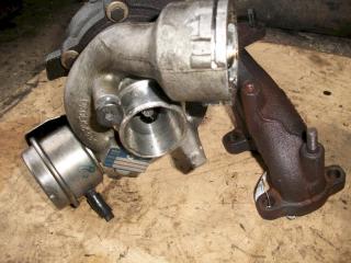 турбина Volkswagen Polo 4 поколение [рестайлинг] 2007, 1.9 л., TDi