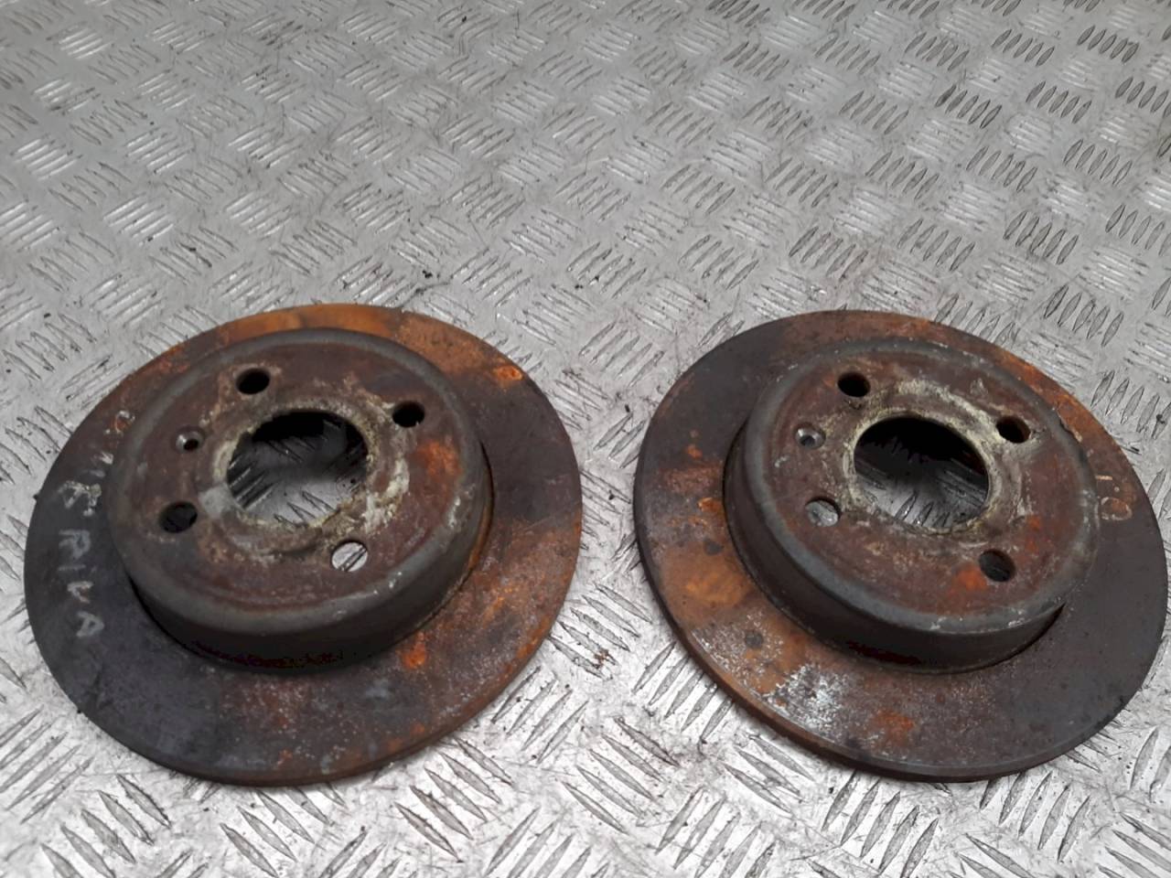 диск тормозной задний Opel Meriva 1 поколение (A) 2005, 24432109 - фото №1