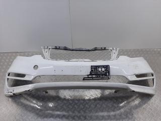 бампер передний Kia Rio 3 поколение [рестайлинг] 2016, белый