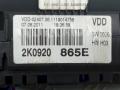 щиток приборов (приборная панель) Volkswagen Caddy 3 поколение 2008, 2.0 л., TDi, 2K0920865E - фото №5