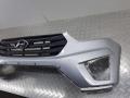 бампер передний Hyundai Creta 1 поколение 2020, серебро - фото №3