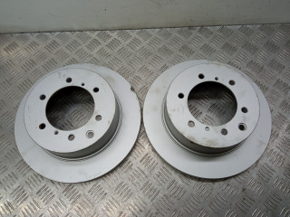 диск тормозной задний Hyundai Terracan 1 поколение [рестайлинг] 2006, 2.9 л., дизель