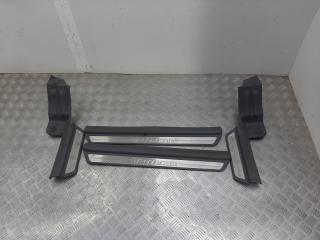 накладка на порог Hyundai Terracan 1 поколение 2004, -