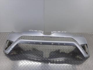 бампер передний Toyota RAV4 4 поколение (XA40) [рестайлинг] 2017, серебро