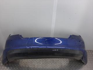 бампер задний Skoda Rapid 1 поколение [рестайлинг] 2018, -