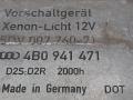 блок розжига ксенона Audi A6 4B/C5 [рестайлинг] 2001, 4B0941471 - фото №4