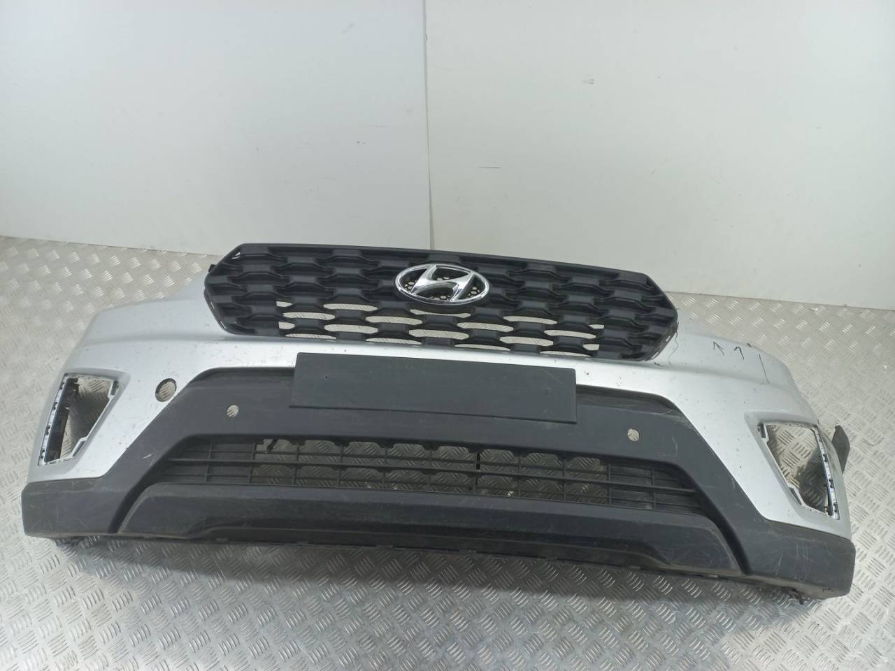 бампер передний Hyundai Creta 1 поколение 2020, 86511-M0000 - фото №1