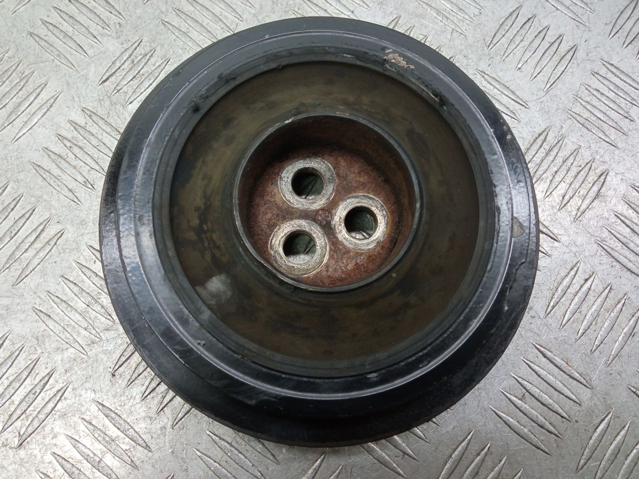 шкив коленвала Ford Transit 7 поколение 2009, 2.2 л., TDCi, дизель - фото №1