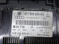 блок управления печки / климат-контроля Audi A6 4F/C6 2007, 4F1820043AG - фото №5