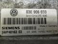 блок управления двигателем Volkswagen Polo 4 поколение 2005, 1.2 л., i, 03E906033 - фото №3