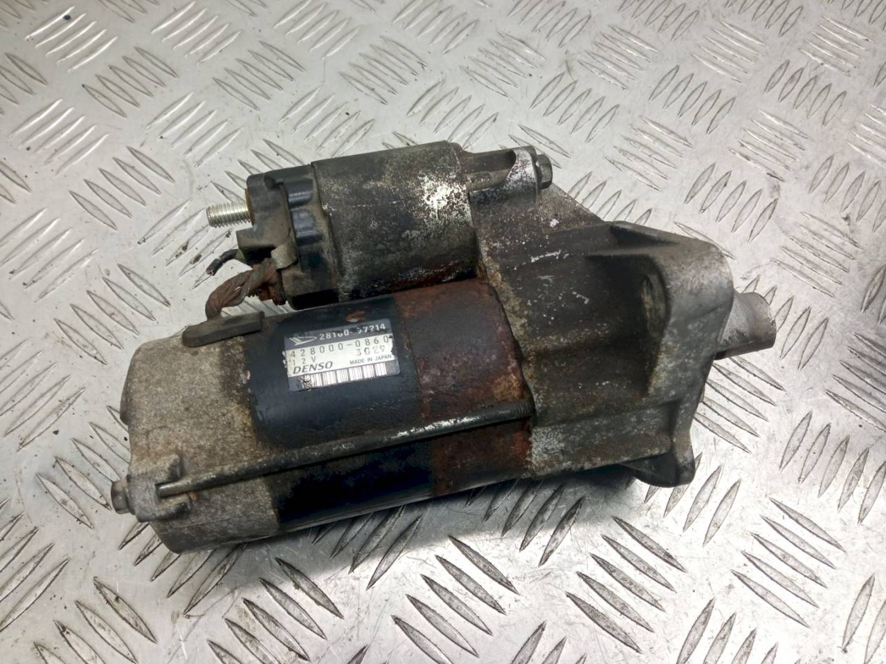 стартер Daihatsu Terios 1 поколение J100 2006, 1.3 л., i, 28100-97214 - фото №1