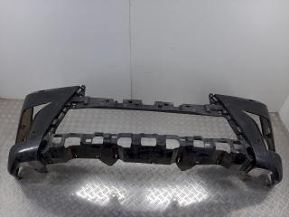 бампер передний Lexus LX 3 поколение [2-й рестайлинг] 2018, черный