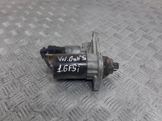 стартер Volkswagen Golf 5 поколение 2005, 1.6 л., FSI, бензин, -, 02T911023R