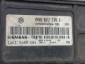 блок управления двигателем Volkswagen Lupo 6X 2004, 1.4 л., ARR, бензин, робот, хетчбэк 3 дв., 6N0927735E - фото №4