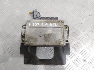блок управления двигателем Peugeot 307 1 поколение 2005, 1.4 л., i, бензин, -, 9654722780