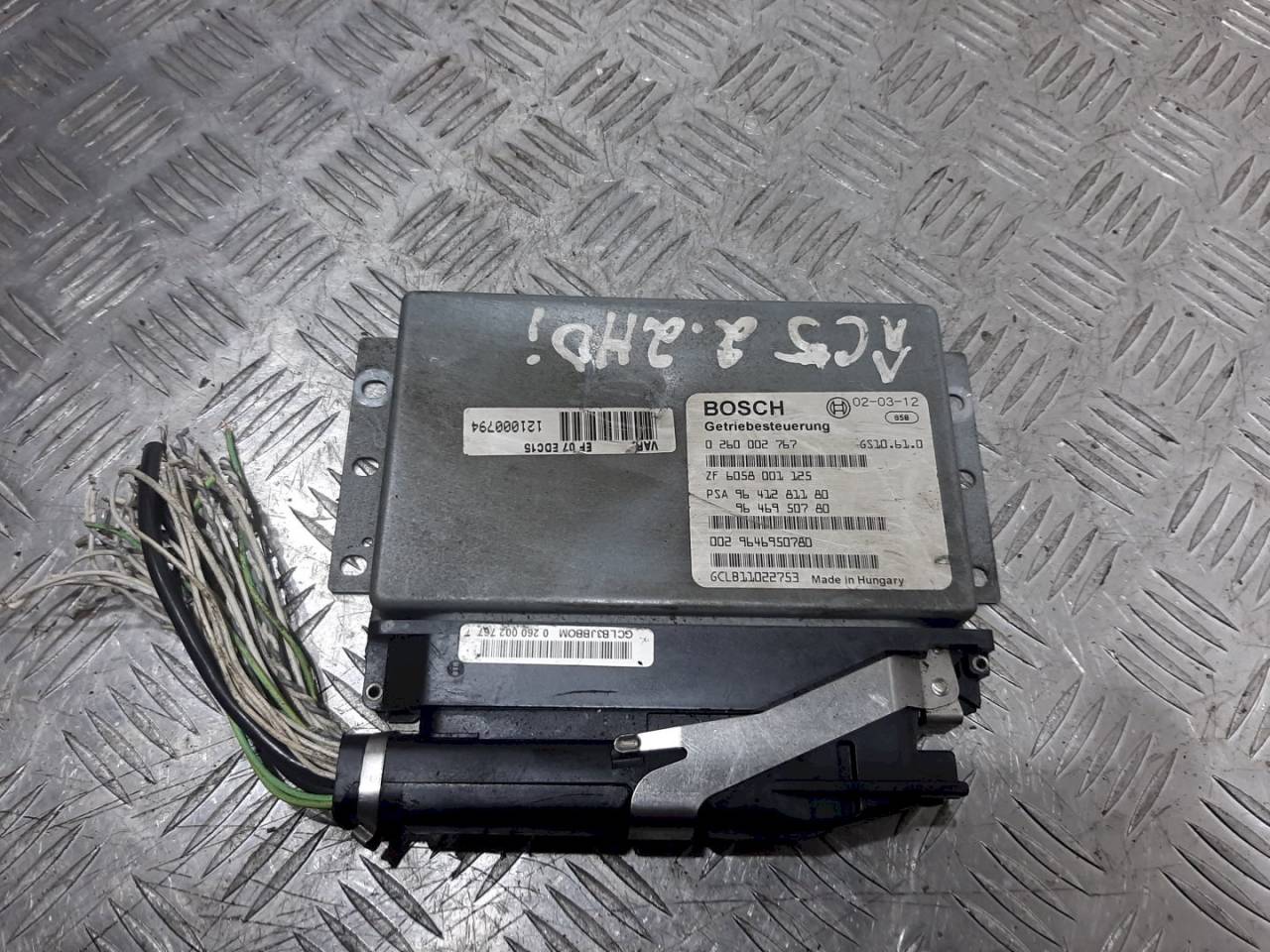 блок управления АКПП Citroen C5 1 поколение 2004, - - фото №1