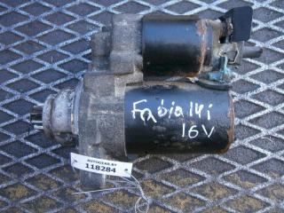 стартер Skoda Fabia 1 поколение (6Y) 2002, 1.4 л., i, хетчбэк 5 дв.