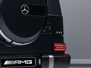 эмблема крыла заднего правого Mercedes-Benz A AMG 2 поколение 2022, A4638172300