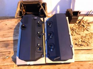 крышка двигателя передняя Mitsubishi Pajero Sport 3 поколение [рестайлинг] 2022, 3.0 л., бензин, АКПП, 1035A937, 1035A948