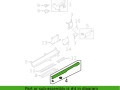 панели молдинг перед. прав. низ. Land Rover Defender 2 поколение 2022, LR171701 - фото №7