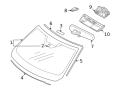 стекло лобовое Mitsubishi Outlander 4 поколение 2023, 2.4 л., бензин, АКПП, 6102C290 - фото №3