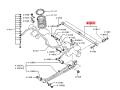 рычаг задний Mitsubishi Pajero Sport 3 поколение [рестайлинг] 2022, 3.0 л., бензин, АКПП, 4121A120 - фото №8