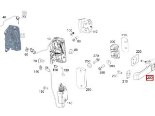ручка крышки багажника Mercedes-Benz G-Класс W464 2022, 6.3 л., бензин, АКПП, A46376007009B27