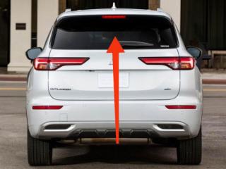 стекло заднее Mitsubishi Outlander 4 поколение 2023, 2.4 л., бензин, АКПП, 5805A756