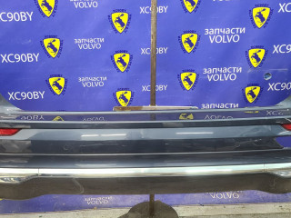бампер задний Volvo XC60 2 поколение 2020, 2.0 л., D4204T14, дизель, чёрный 717-46, внедорожник 5 дв., полный привод, правый руль