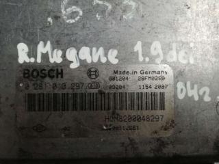 блок управления двигателем Renault Megane 1 поколение [рестайлинг] 2002, 1.9 л., дизель, хетчбэк 5 дв.
