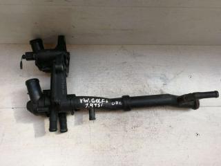 корпус термостата Volkswagen Golf Plus 1 поколение 2007, 1.4 л., TSI, бензин