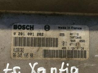 блок управления двигателем Citroen Xantia 1 поколение 1998, 1.9 л., TD, дизель, 0281001262