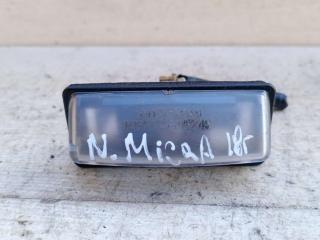 подсветка номера Nissan Micra 5 поколение K14 2018