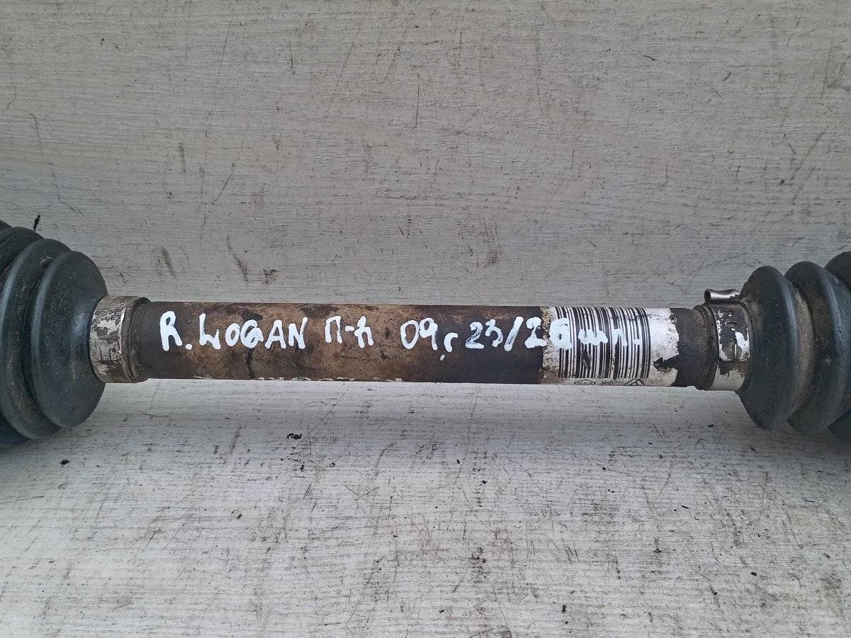 полуось передняя правая (приводной вал, ШРУС) Renault Logan 1 поколение 2009 - фото №1